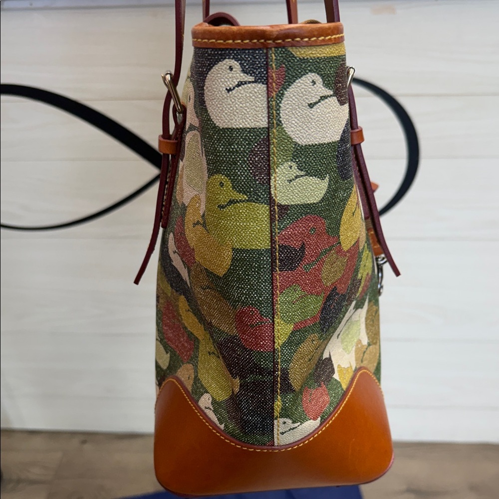 Dooney & Bourke Camouflage Duck Dover Tote - Picture 8 of 11
